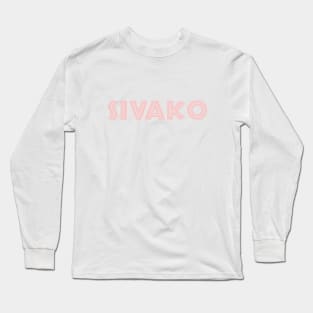 Millennial Pink Sivako Long Sleeve T-Shirt